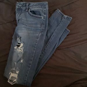BlueSpice Junior’s Denim Ripped Jeans